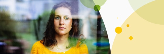 Portrait of young women looking thoughtful