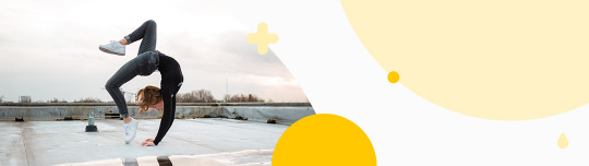 Women doing front handspring