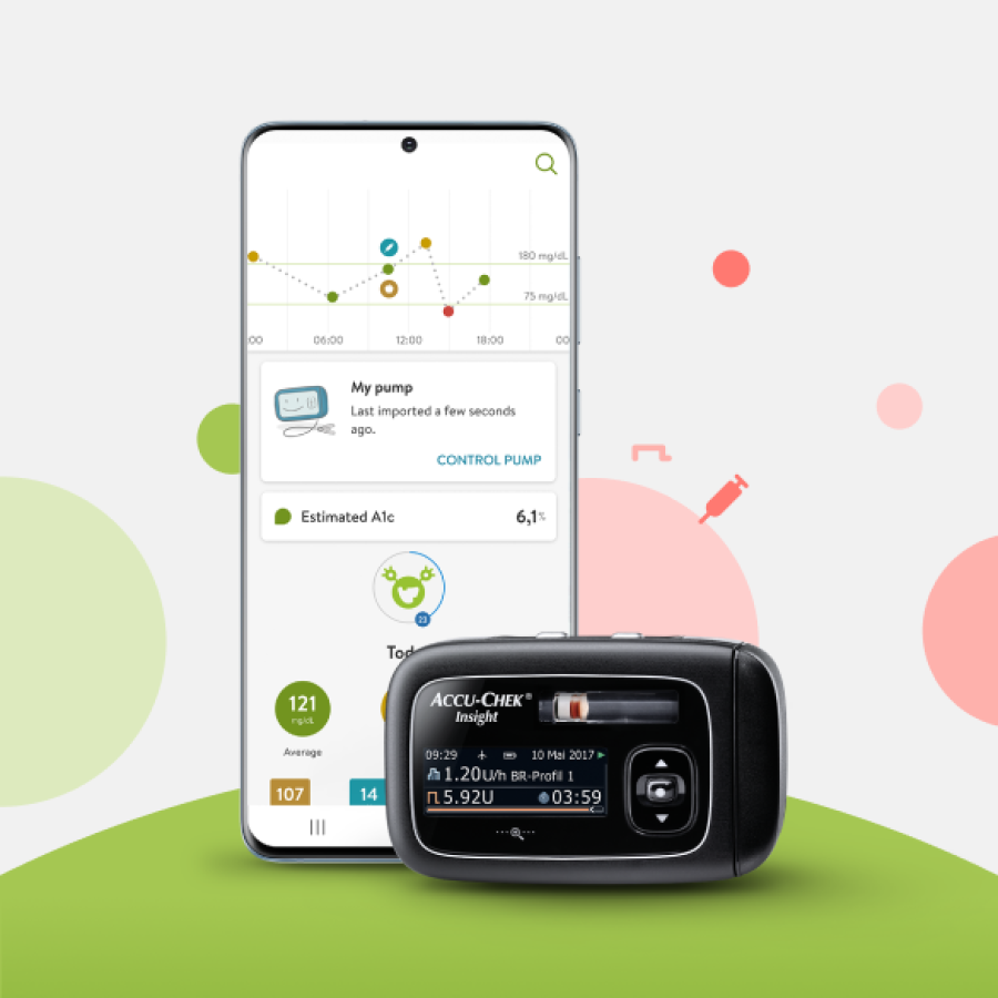 mySugr and Accu-Chek Insight Pump